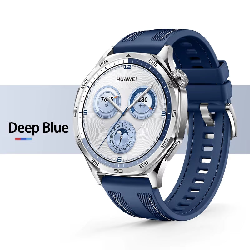 Official 22Mm Nylon Strap for WATCH GT 5 4 46Mm/Watch 4 5 Pro GT 3 2 Pro 46 Mm Composite Silicone Band Bracelet